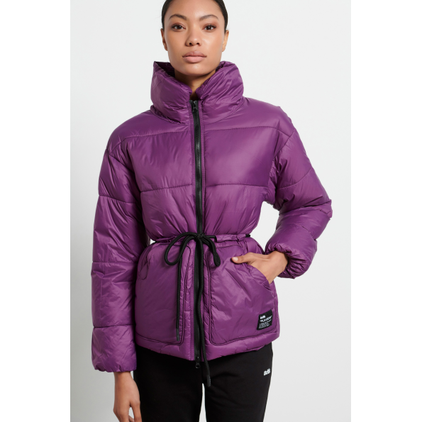 Γυναικείο puffer μπουφάν BODYTALK 1222-907529  μοβ