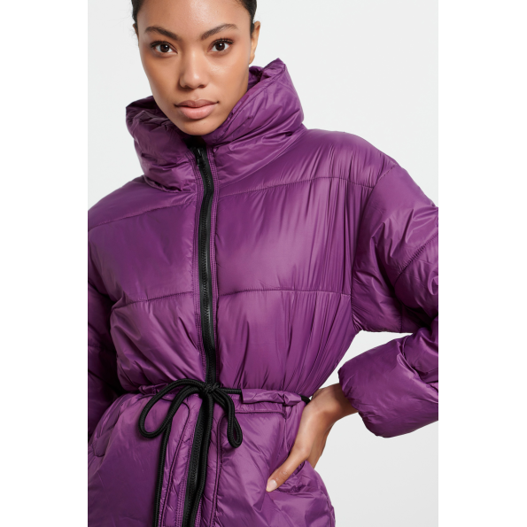 Γυναικείο puffer μπουφάν BODYTALK 1222-907529  μοβ Γυναικεία