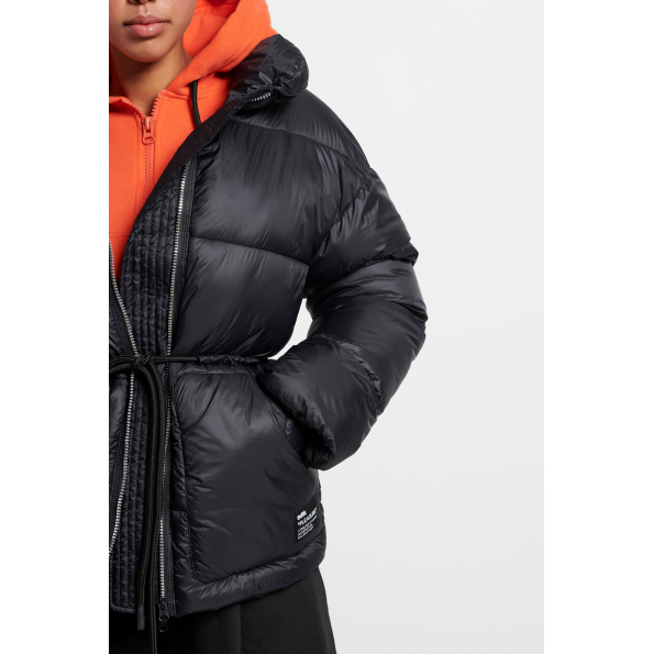 Γυναικείο puffer μπουφάν BODYTALK 1222-907529 μαύρο Γυναικεία