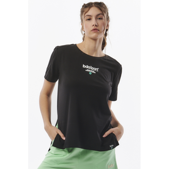 Γυναικείο t-shirt BODY ACTION 051321-01 μαύρο