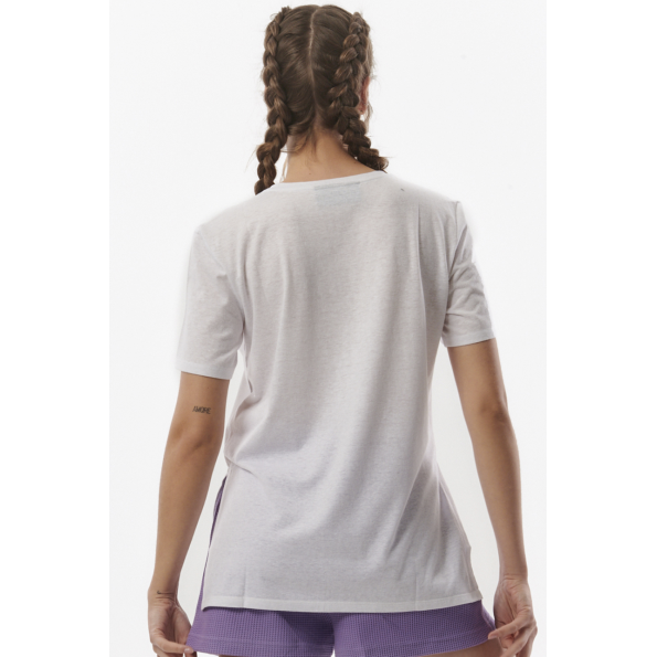 Γυναικείο t-shirt BODY ACTION 051321-01 λευκό Γυναικεία