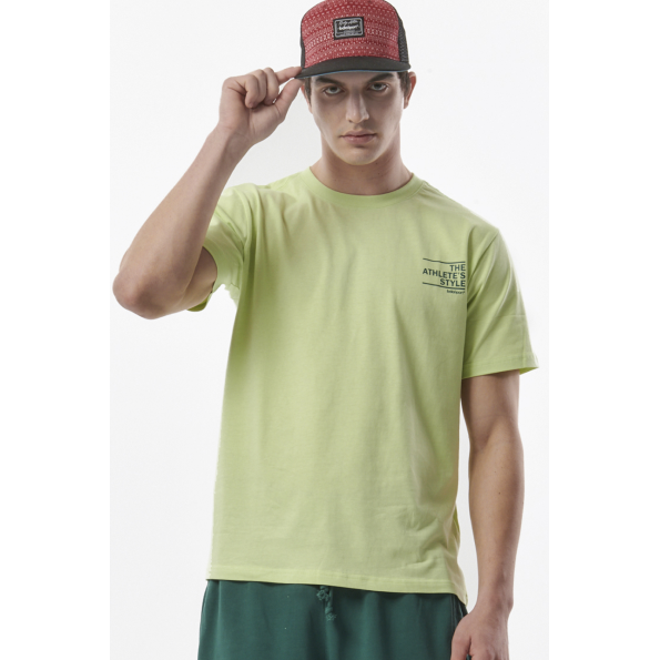 Ανδρικό t-shirt BODY ACTION 053323-01 πράσινο