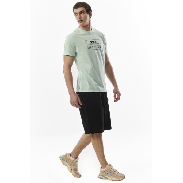 Ανδρικό t-shirt BODY ACTION 053325-01 πράσινο Ανδρικά