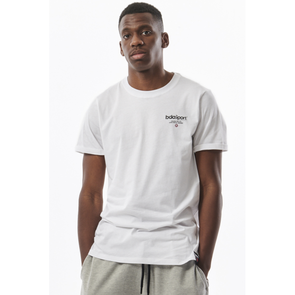 Ανδρικό t-shirt BODY ACTION 053326-01 λευκό