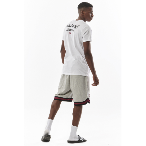 Ανδρικό t-shirt BODY ACTION 053326-01 λευκό Ανδρικά