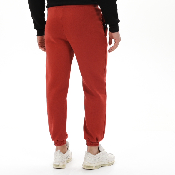 Unisex παντελόνι φόρμας BLUE HUNTER 24113120128 U JOGGER STYLER κόκκινο Ανδρικά