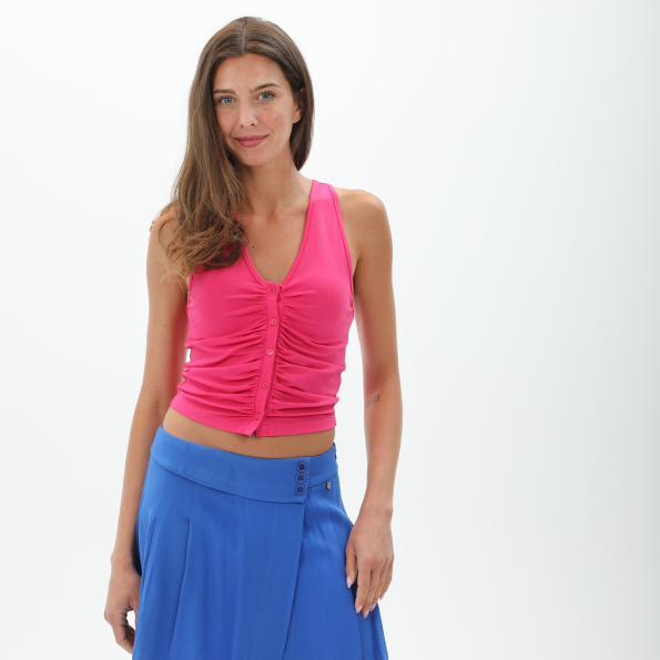 Γυναικείο top ATTRATTIVO 9917464 φούξια