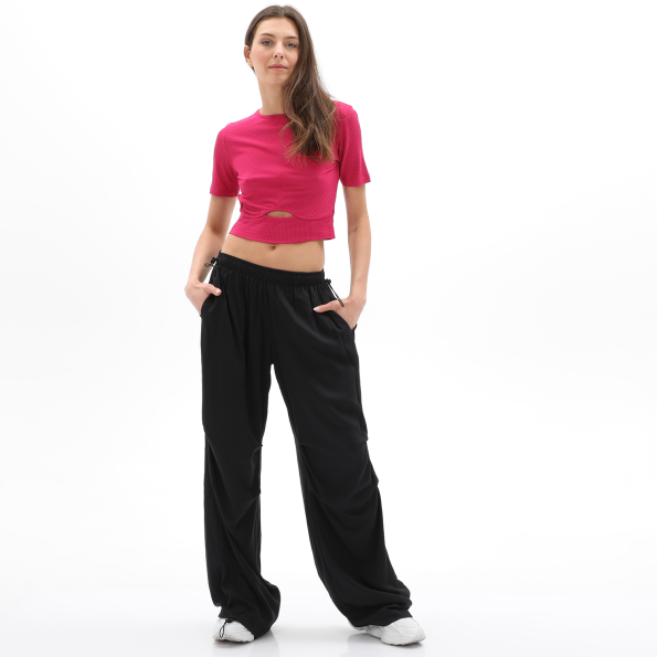 Γυναιεκίο cropped t-shirt ATTRATTIVO 91024249 φούξια Γυναικεία