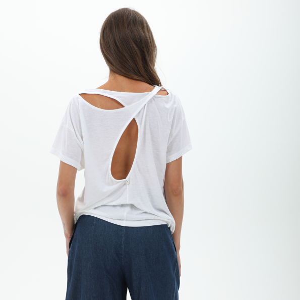Γυναικείο t-shirt ALE 81712404 λευκό Γυναικεία