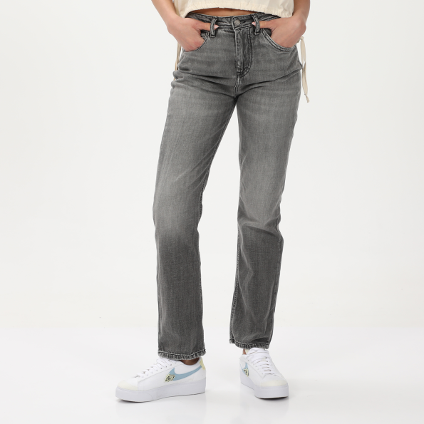 Γυναικείο jean παντελόνι ALE 8916374 γκρι