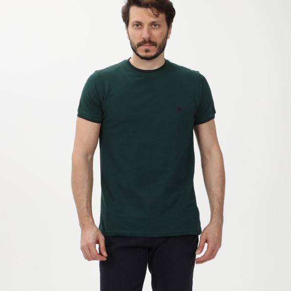 Ανδρικό t-shirt DORS 1134008.C05 πράσινο