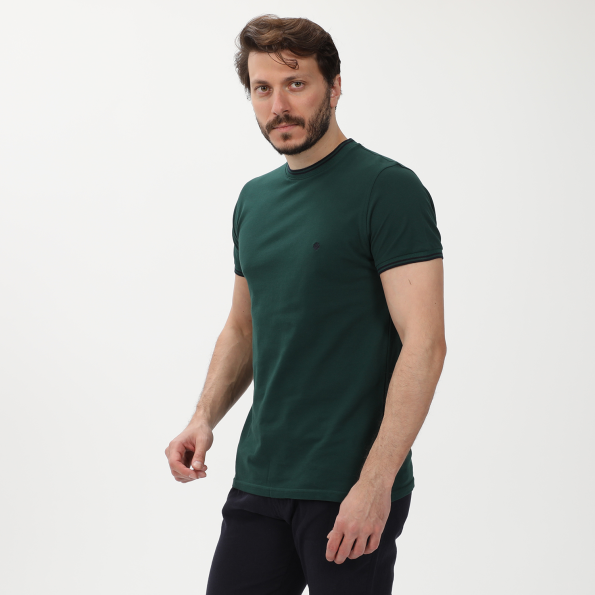 Ανδρικό t-shirt DORS 1134008.C05 πράσινο Ανδρικά