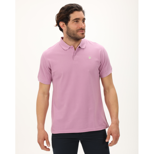 Ανδρική polo μπλούζα DORS 1134101.C02 ροζ