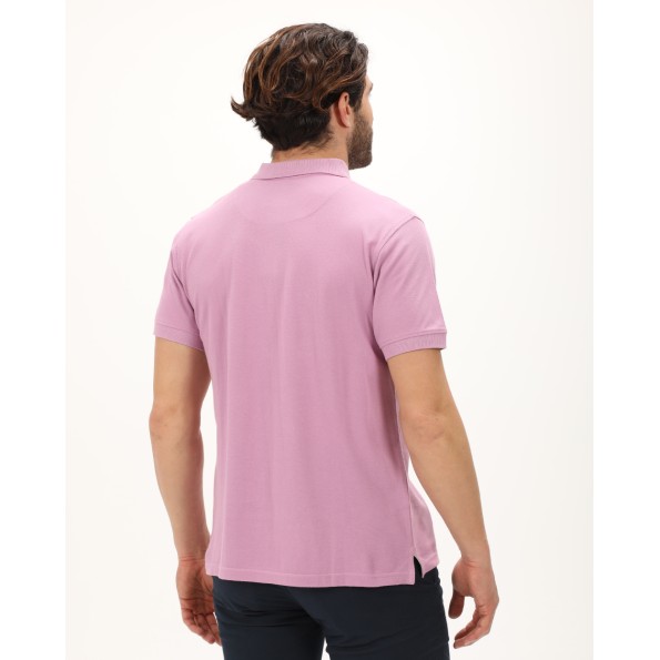 Ανδρική polo μπλούζα DORS 1134101.C02 ροζ