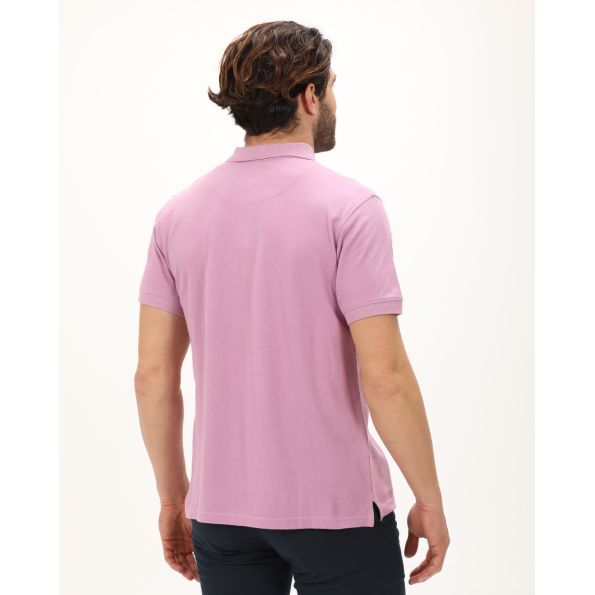 Ανδρική polo μπλούζα DORS 1134101.C02 ροζ