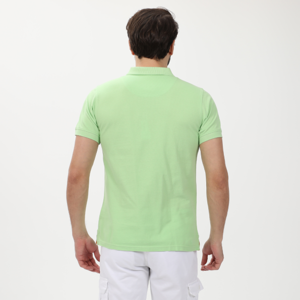 Ανδρική polo μπλούζα DORS 1134101.C03 πράσινη Ανδρικά