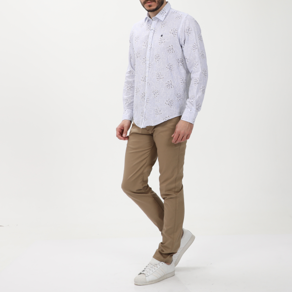 Ανδρικό chino παντελόνι DORS 2034103.C02 μπεζ