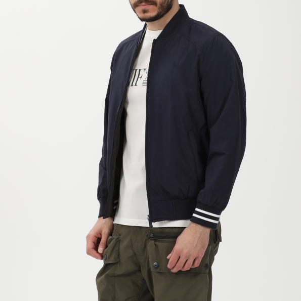 Ανδρικό bomber jacket διπλής όψης DORS 3034002.C01 μαύρο μπλε Ανδρικά