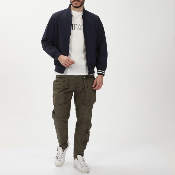 Ανδρικό bomber jacket διπλής όψης DORS 3034002.C01 μαύρο μπλε Ανδρικά
