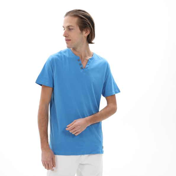 Ανδρικό t-shirt BATTERY 21231163 μπλε Ανδρικά