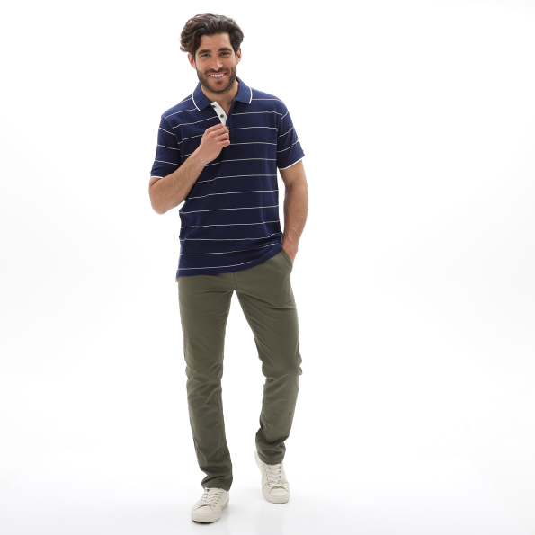 Ανδρική polo μπλούζα OCEAN SHARK 1010084221 RUGBY μπλε Ανδρικά