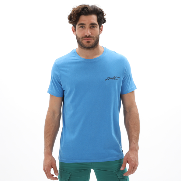 Ανδρικό t-shirt BATTERY 21231141 μπλε