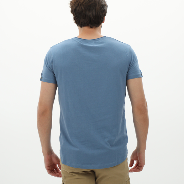 Ανδρικό t-shirt BATTERY 21D9079221 μπλε Ανδρικά