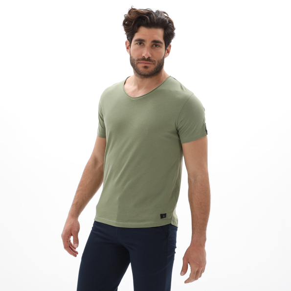 Ανδρικό t-shirt BATTERY 21D9079221 πράσινο Ανδρικά