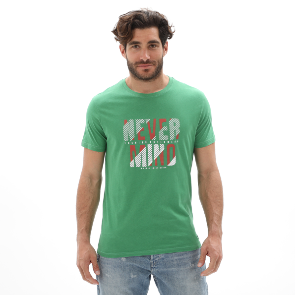Ανδρικό t-shirt BATTERY 21231155 πράσινο