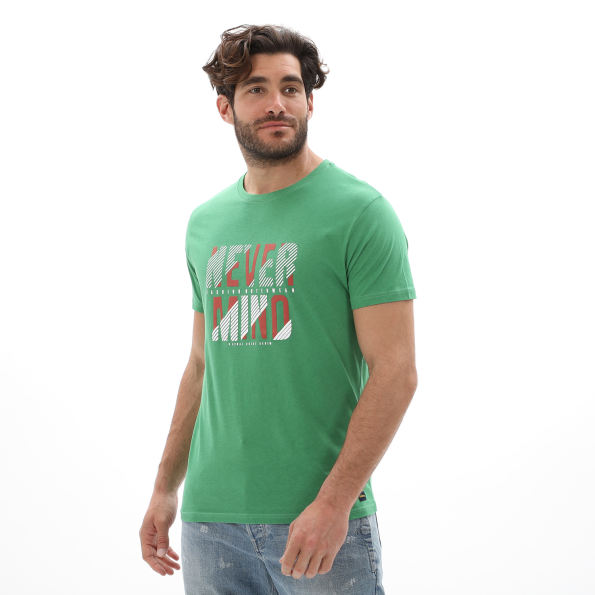 Ανδρικό t-shirt BATTERY 21231155 πράσινο Ανδρικά