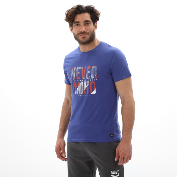 Ανδρικό t-shirt BATTERY 21231155 μπλε Ανδρικά