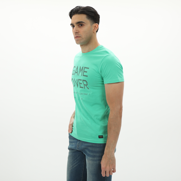 Ανδρικό t-shirt BATTERY 21231145 πράσινο Ανδρικά