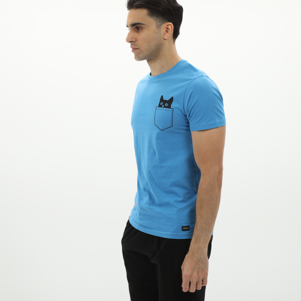 Ανδρικό t-shirt BATTERY 21231147 μπλε Ανδρικά