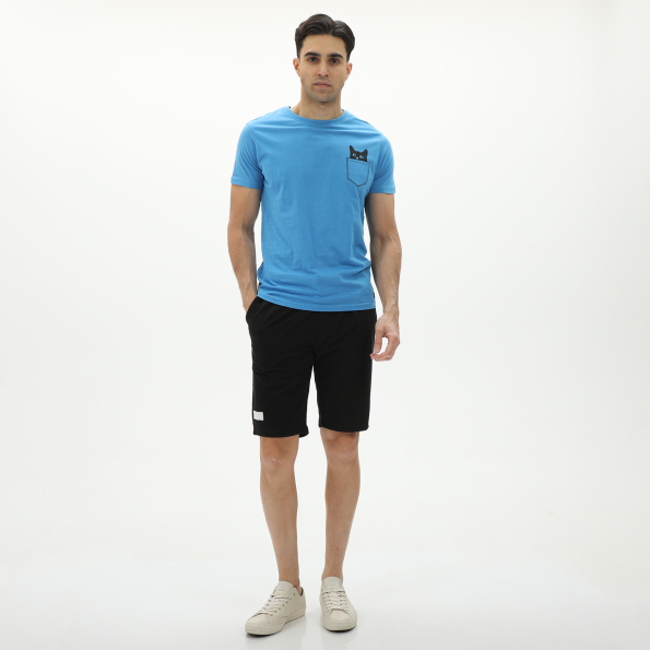 Ανδρικό t-shirt BATTERY 21231147 μπλε Ανδρικά