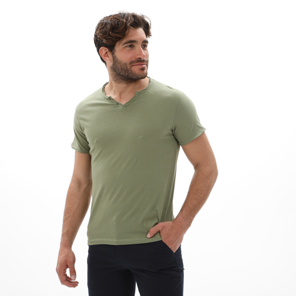 Ανδρικό t-shirt GREENWOOD 21D9089221 πράσινο Ανδρικά