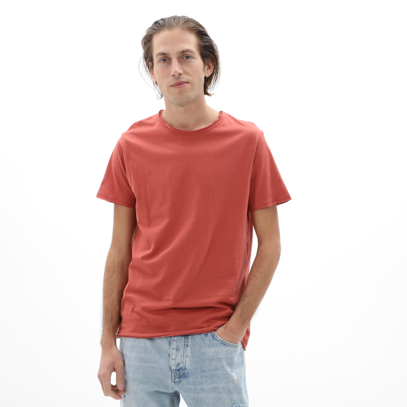 Ανδρικό t-shirt BATTERY 21231160 πορτοκαλί