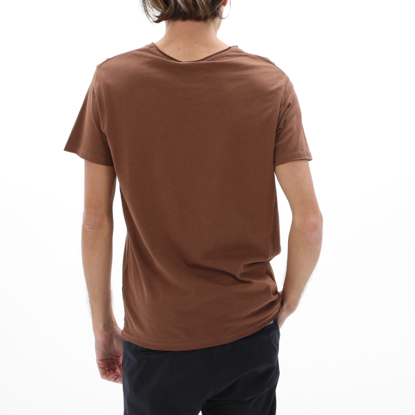Ανδρικό t-shirt BATTERY 21231161 καφέ Ανδρικά