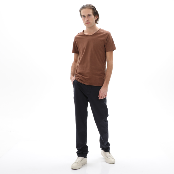 Ανδρικό t-shirt BATTERY 21231161 καφέ Ανδρικά
