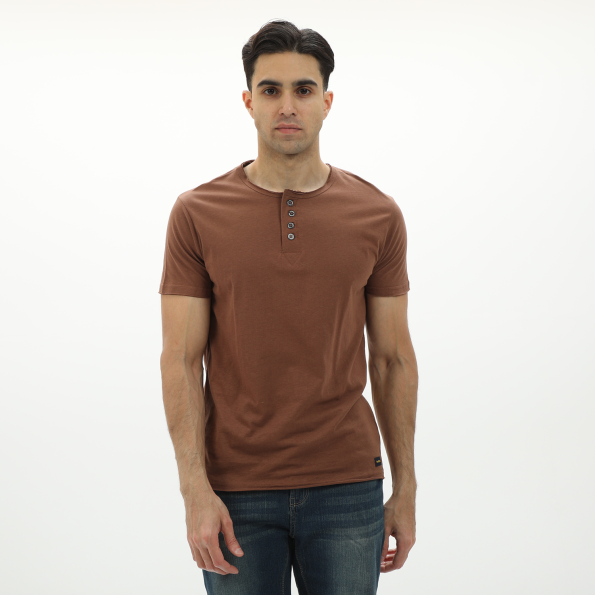 Ανδρικό t-shirt BATTERY 21231162 καφέ
