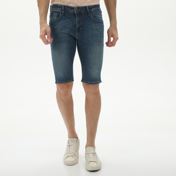 Ανδρική jean βερμούδα DORS 2132010.C01 μπλε
