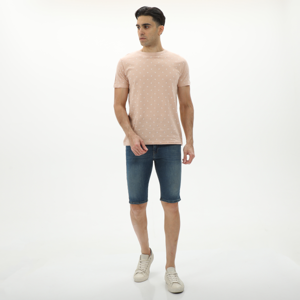 Ανδρική jean βερμούδα DORS 2132010.C01 μπλε Ανδρικά