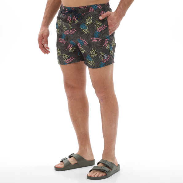 Ανδρικό μαγιό σορτς DORS 2234003.C02 χακί floral Ανδρικά