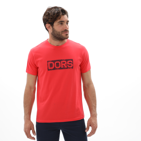 Ανδρικό t-shirt DORS 1132108.C01 κόκκινο