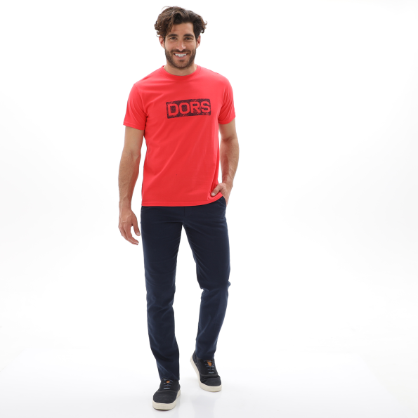 Ανδρικό t-shirt DORS 1132108.C01 κόκκινο Ανδρικά