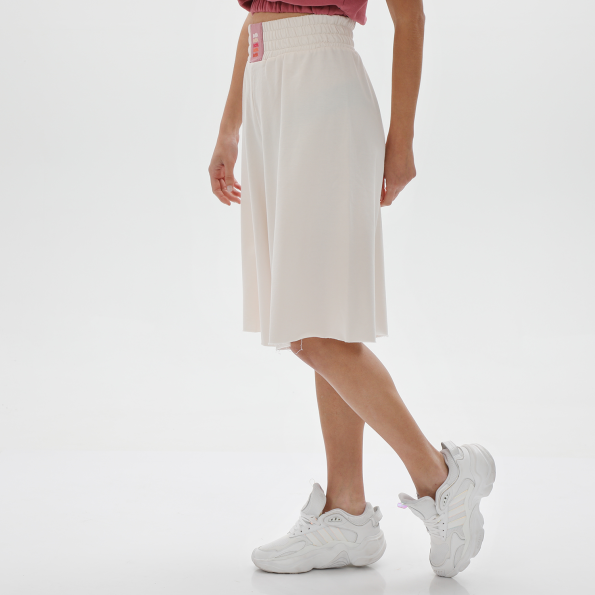 Γυναικεία ζιπ κιλότ BODYTALK 1231-902504 εκρού Γυναικεία
