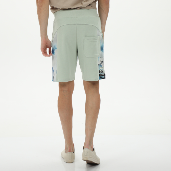Ανδρική αθλητική βερμούδα BODYTALK 1231-953204 πράσινη Ανδρικά