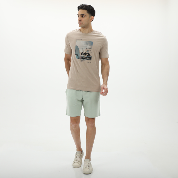 Ανδρική αθλητική βερμούδα BODYTALK 1231-953204 πράσινη Ανδρικά
