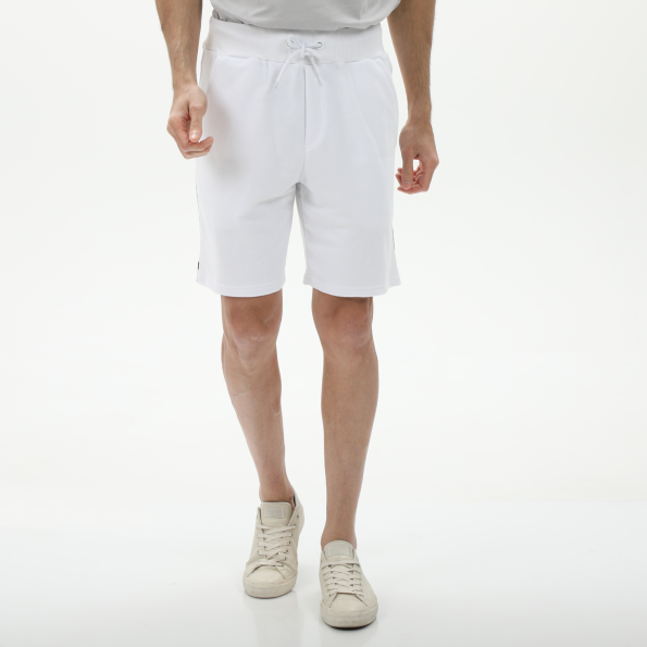 Ανδρική αθλητική βερμούδα BODYTALK 1231-953204 λευκή
