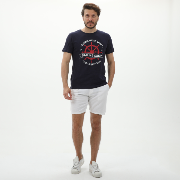 Ανδρικό t-shirt EXPLORER 2221102008 μπλε