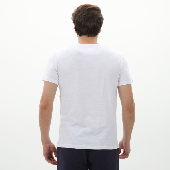 Ανδρικό t-shirt EXPLORER 2221102008 λευκό